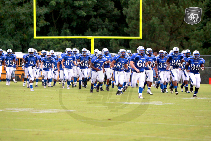 The Godby Cougars take the field